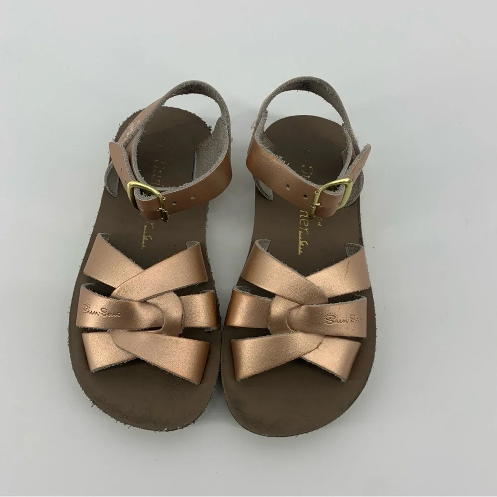 Salt Water sandals - rose gold - 9